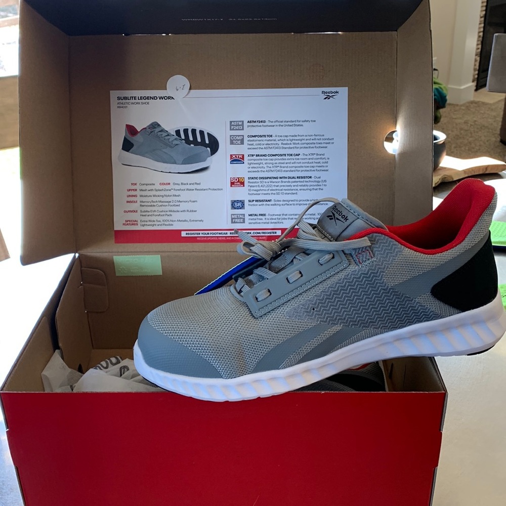 Reebok Athletic Work shoe, Brand new in box. Men’s size 10 M
